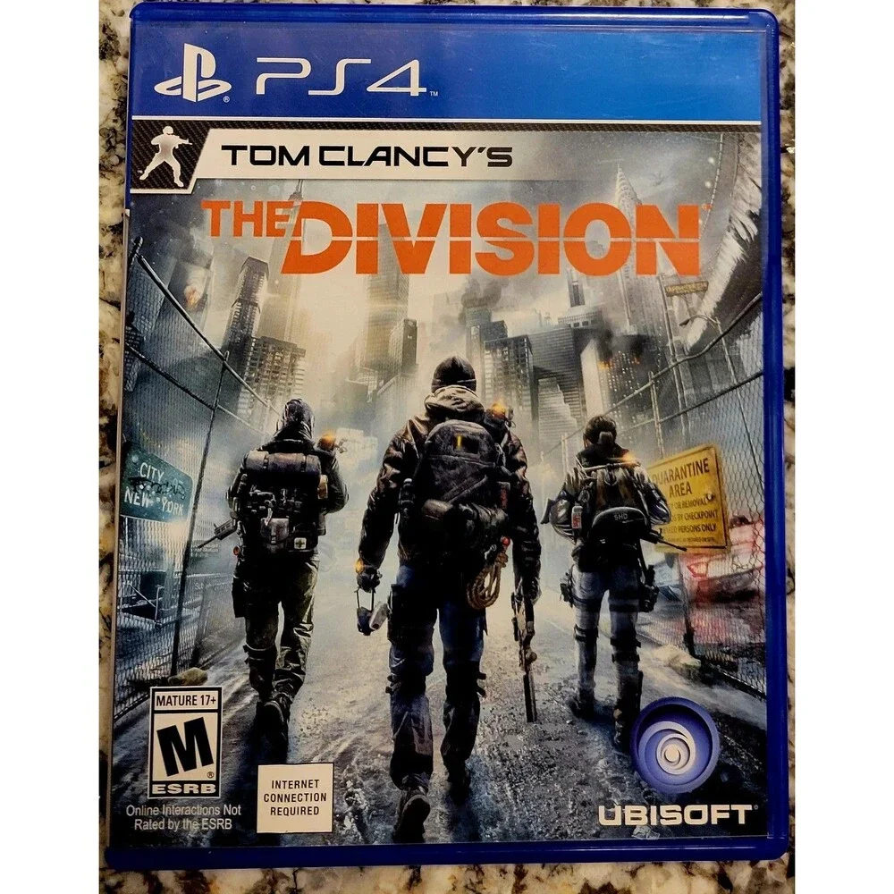 Tom Clancy's The Division (PlayStation 4, 2016) PS4, TESTED & WORKING, FAST SHIP